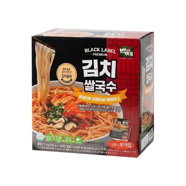 코스트코 백제 김치 쌀국수 100Gx10