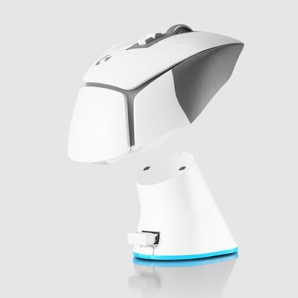 이메이션 충전독2 RGB, 로지텍마우스전용 차징독2 RGB 화이트 USB