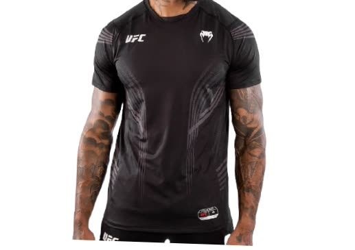 UFC VENUM UFC 베넘 어쎈틱 파이트 나이트 워크아웃 드라이테크 반팔티셔츠