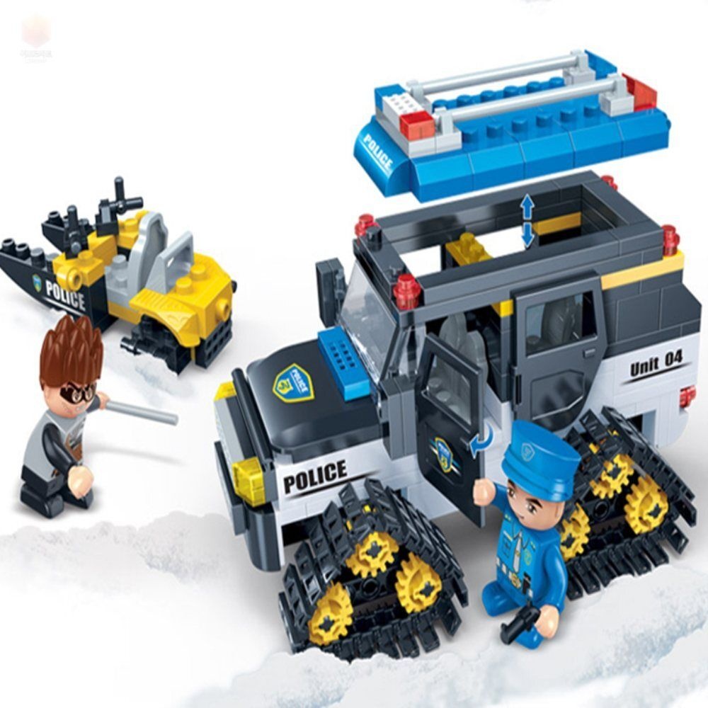 이프로마트협력사 하디컬렉션 블록 경찰 스노우카 4세블럭놀이 7세블럭놀이