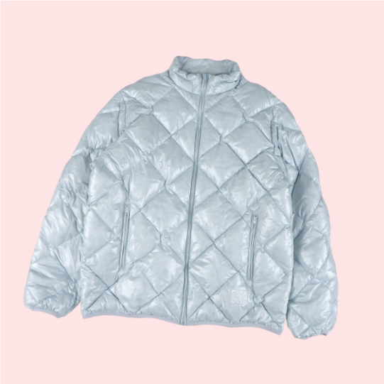 ERTR ERTR Rhombus 라이트 다운 자켓 재킷 점퍼 아우터 Sky블루 253PJK102MSB 4226465