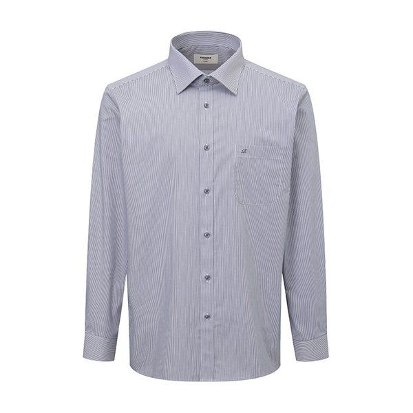 레노마 <매장정품> renoma [일반핏] 면 스판 핀 스트라이프 네이비셔츠 [RPFSG1950-NY] 1495922