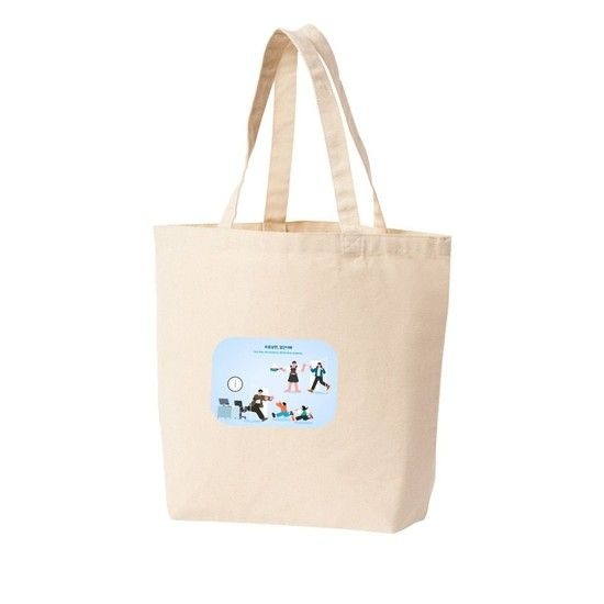 에코백 토트백 요즘남편 없던 아빠 아이들과 육아휴직 가정 그림 다양한 사이즈