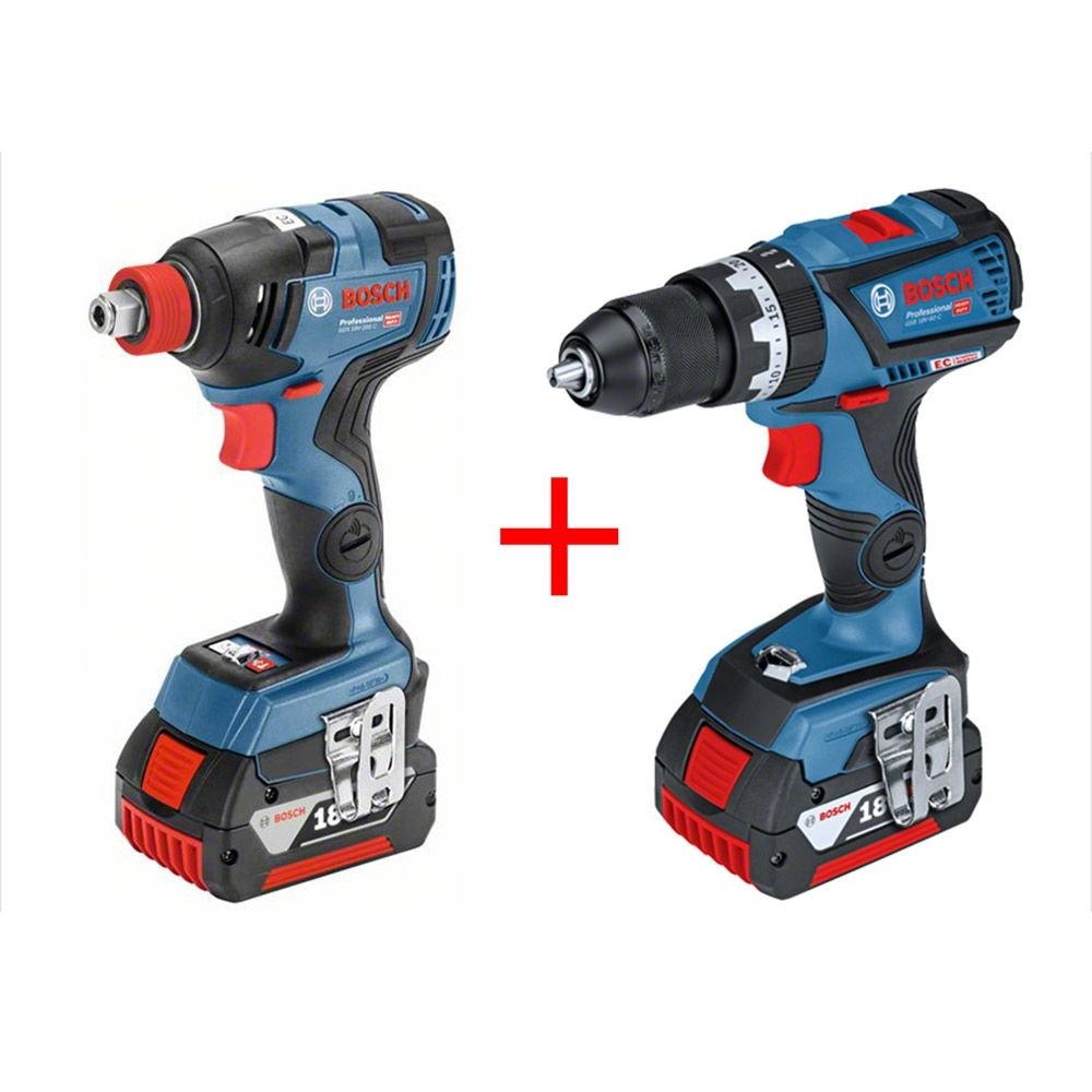 GDX18V-200C (1EA) GSB18V-60C 충전콤보세트 18V 보쉬-18V파워 6.0Ah