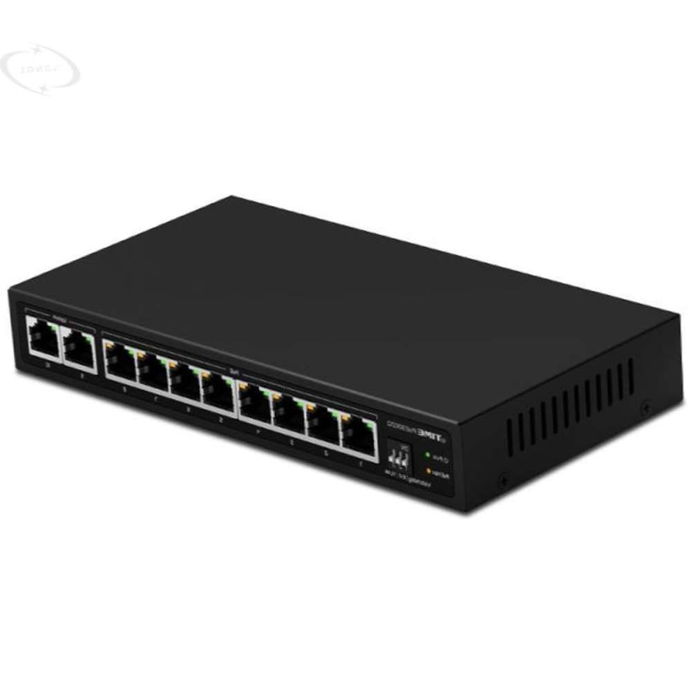 POE8002Q 8포트 POE 기가비트 스위칭 허브 네트워크공유기 기가허브 유선허브