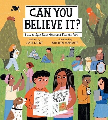 웬디북 영문 영어 유아 도서 Can You Believe It? Hardcover 미국판 How to Spot Fake News and Find the Facts 1788573