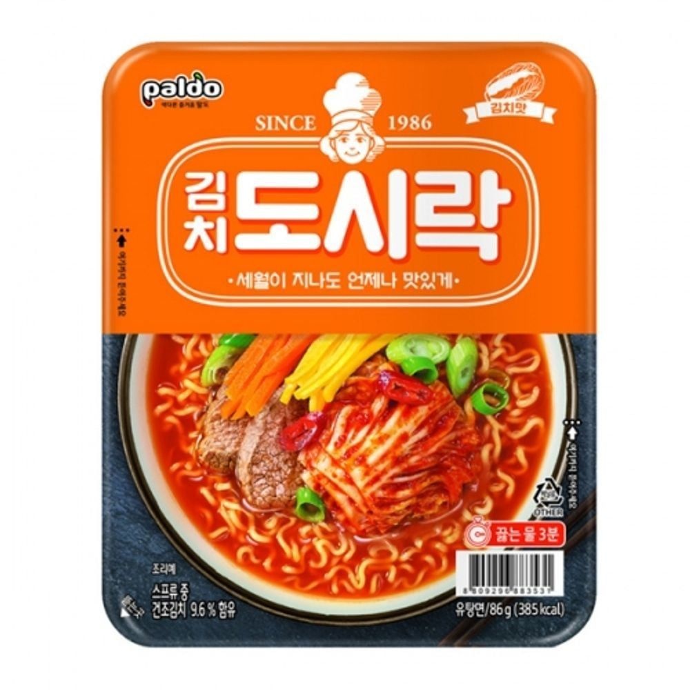 [온세일]팔도 김치도시락 86gx24컵