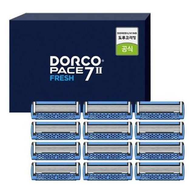 [오늘출발] 한푹 도루코 페이스7 투 프레쉬 면도날 12개