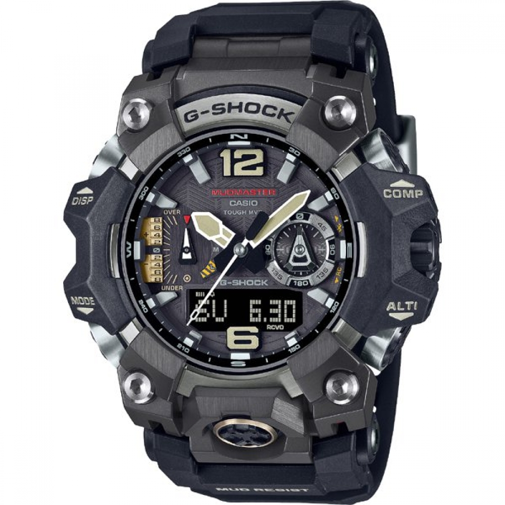 カシオ [해외] 카시오 G-SHOCK (G-SHOCK) 마스터 오브 G 머드마스터 (G 시리즈 머드마스터) 블루투스 탑재 전파 태양광 바이오매스 플