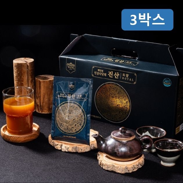 혜민원 인삼다당체 진산로얄 TV방영 특허 공법 원료 사용 3개월분 사포닌 진세노사이드