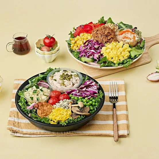 디자인밀 매일배송 샐러드 도시락 프로틴포케식단 1주/5일(월~금)