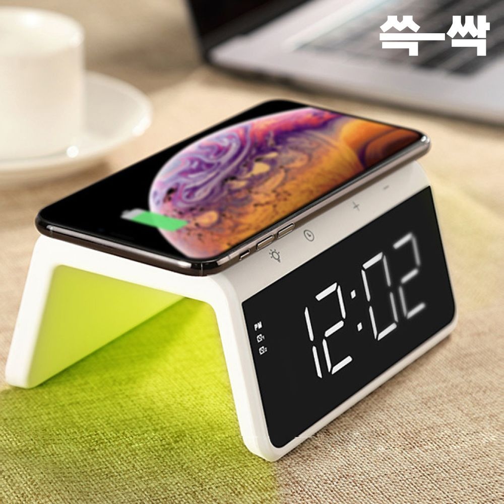 UM2 쓱싹 맥세이프 무선 충전 거치대 갤럭시 애플 LED15W
