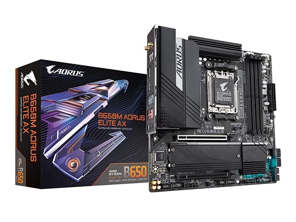 GIGABYTE B650M AORUS 엘리트 AX 게이밍 마더보드