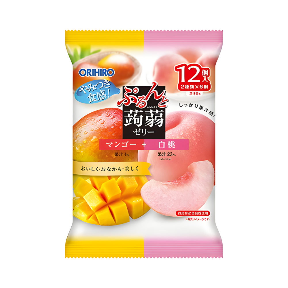 오리히로 곤약젤리 인기 맛 6개세트