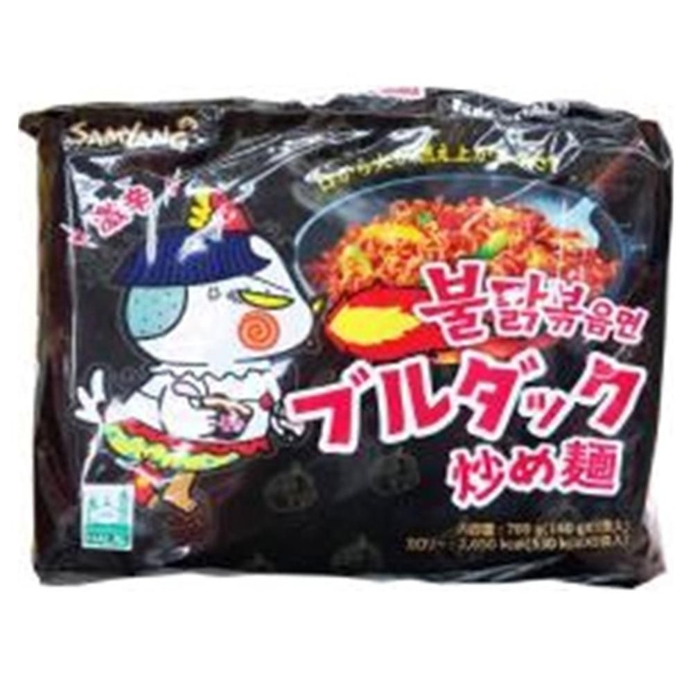 삼양 [해외] 삼양 불닭볶음면 일본 5개입 1팩 Buldak stir-fried noodles 5 packs