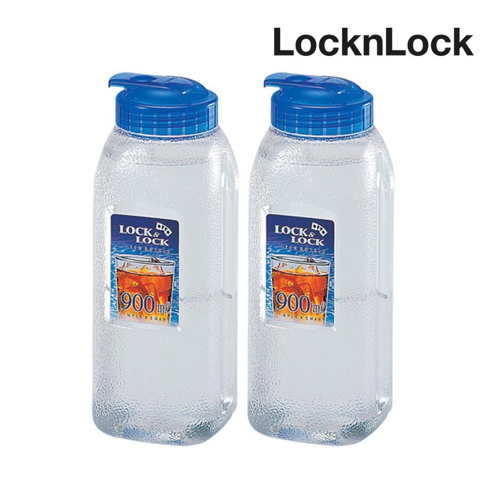 락앤락 PET 물통 900ml 1+1 세트 물병 냉장고 보틀 카페 투명 가정용 업소 TOP_HAP728s2