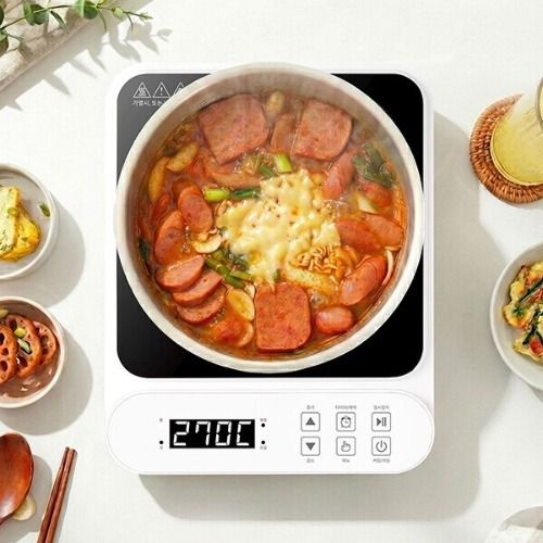 매직쉐프 MIR-S100W 인덕션 전기레인지 1구 화이트