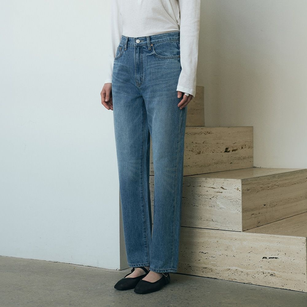 SI-JN6116 쿨 워싱 크롭 데님_Medium blue