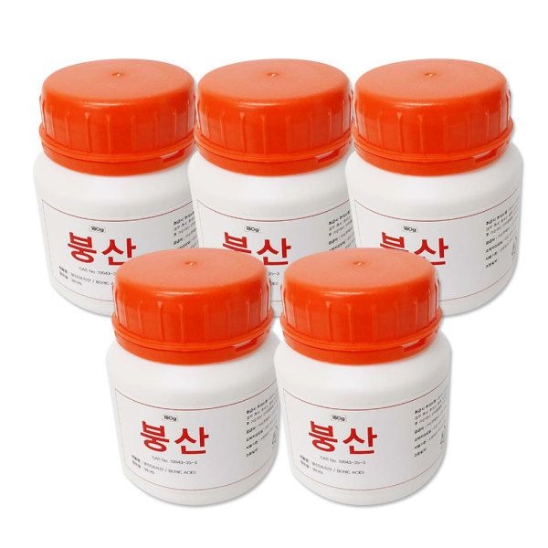 삼현제약 붕산 180g 살균소독 바퀴벌레 퇴치 붕산가루 x 5개
