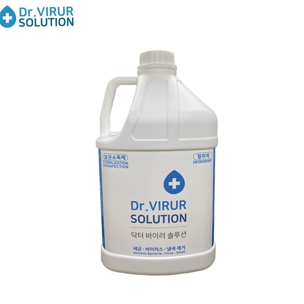 루체트리 살균소독수 닥터바이러솔루션 4L 미산성차아염소산수 방역