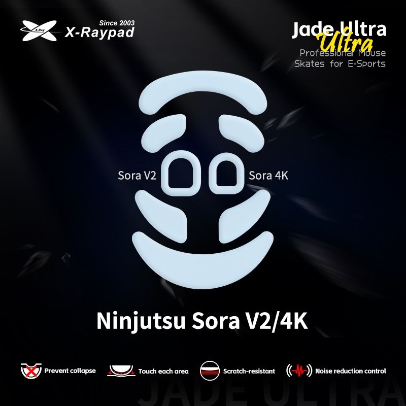 X-raypad 제이드울트라 닌젓소 Ninjutso SORA V2 4K 소라 마우스피트