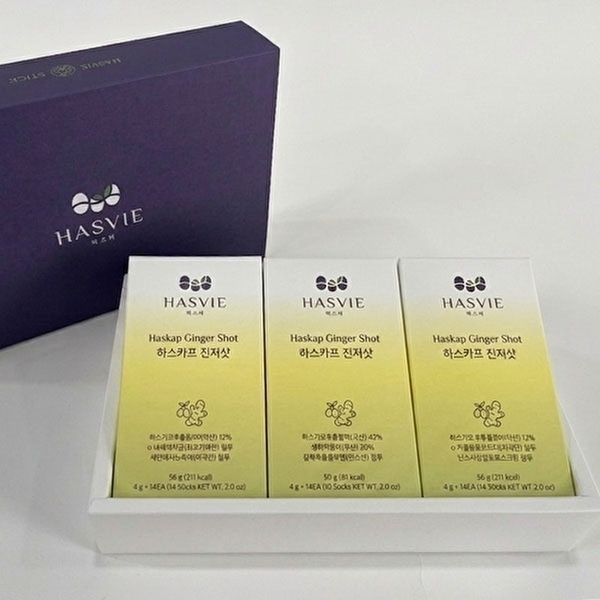 [작심밀도][작심밀도]국내산 하스카프베리 진저샷 x 3박스 / 선물포장