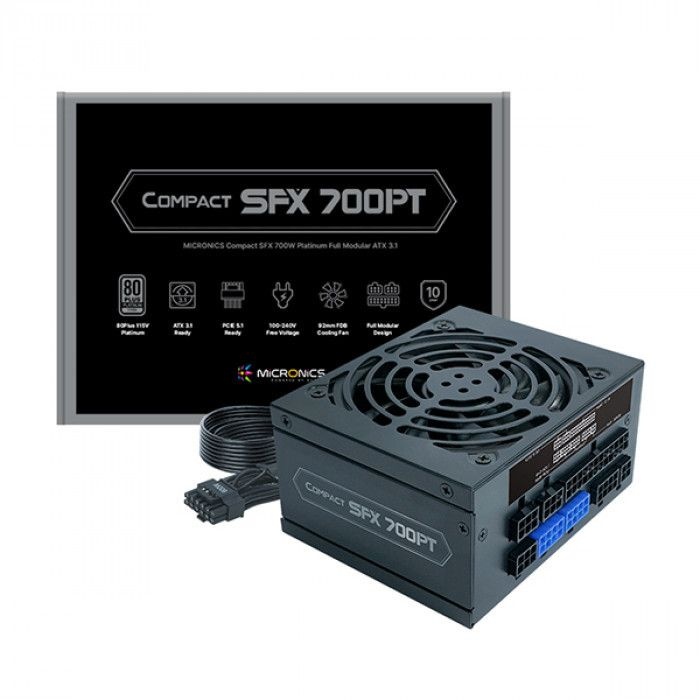 [오늘출발] 마이크로닉스 Compact SFX 700W 80PLUS플래티넘 풀모듈러 ATX 3.1 파워서플라이
