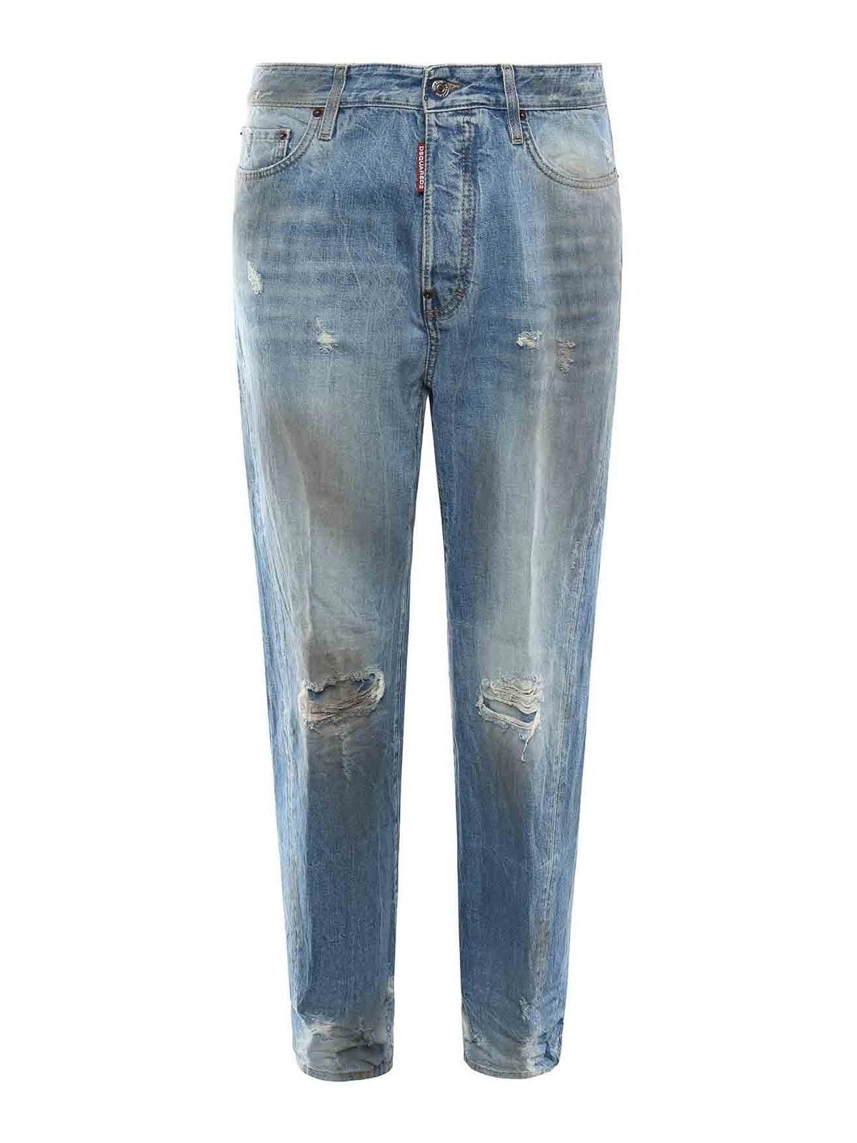 디스퀘어드2 26SS DSQUARED2 코튼 데님 Jeans S74LB1919D30011470