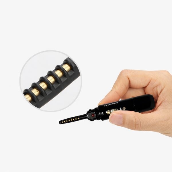 에스컬 속눈썹 고데기 USB 충전식 온열 뷰러 마스카라