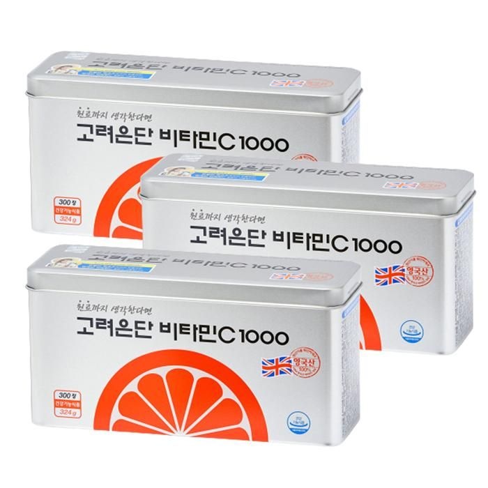 고려은단 비타민C 1000 300정 3개