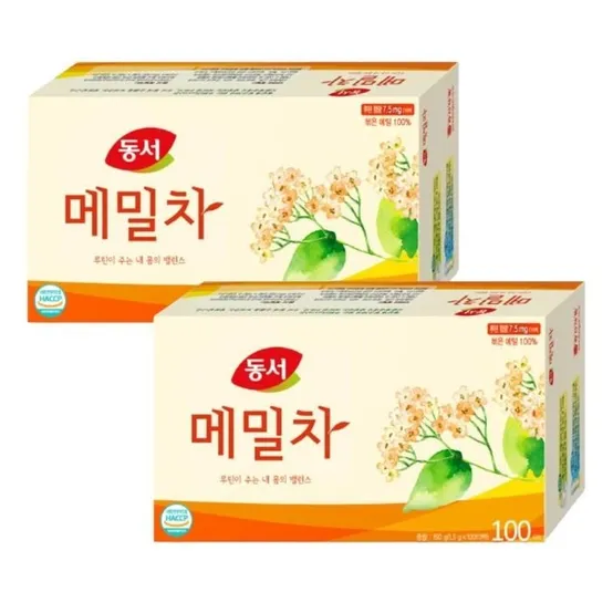 [동서식품] 동서식품 메밀차 티백 100입 2개
