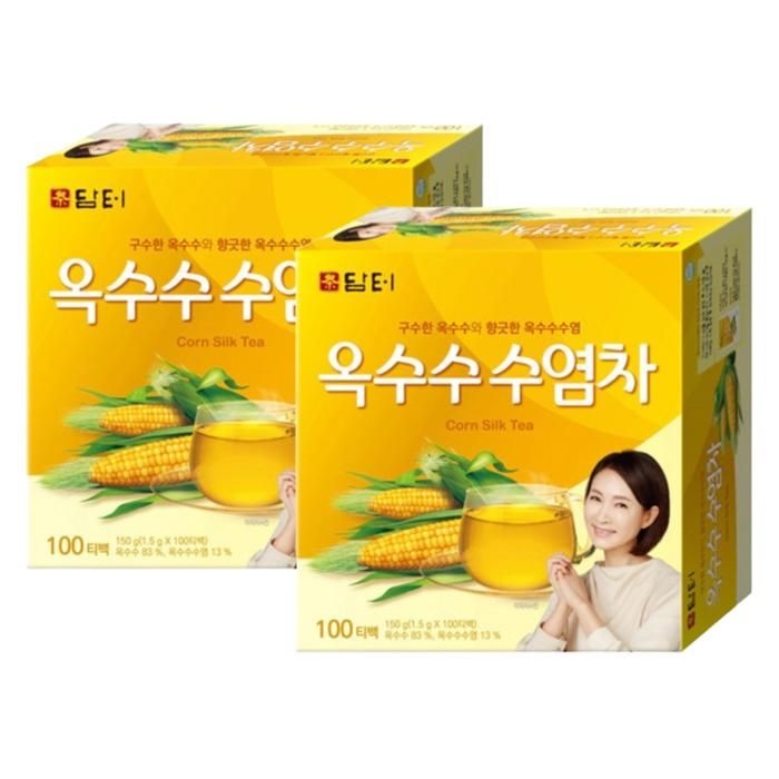 [담터] 담터 옥수수 수염차 티백 100개입 2개