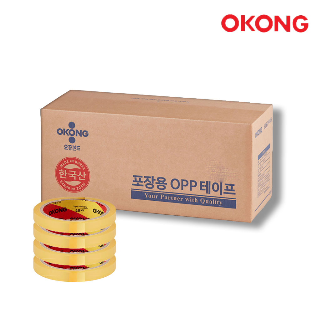 오공 물레방아테이프 12mm 25미터 200개 1박스