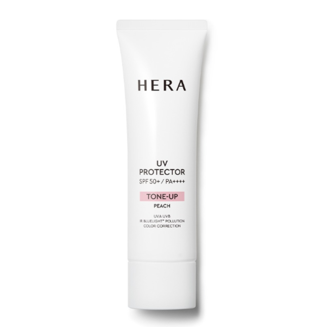 헤라 톤업 선크림 UV프로텍터 피치 CC 크림 수분 50ml