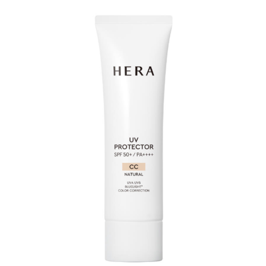 헤라 톤업 선크림 UV 프로텍터 CC 크림 내츄럴 50ml