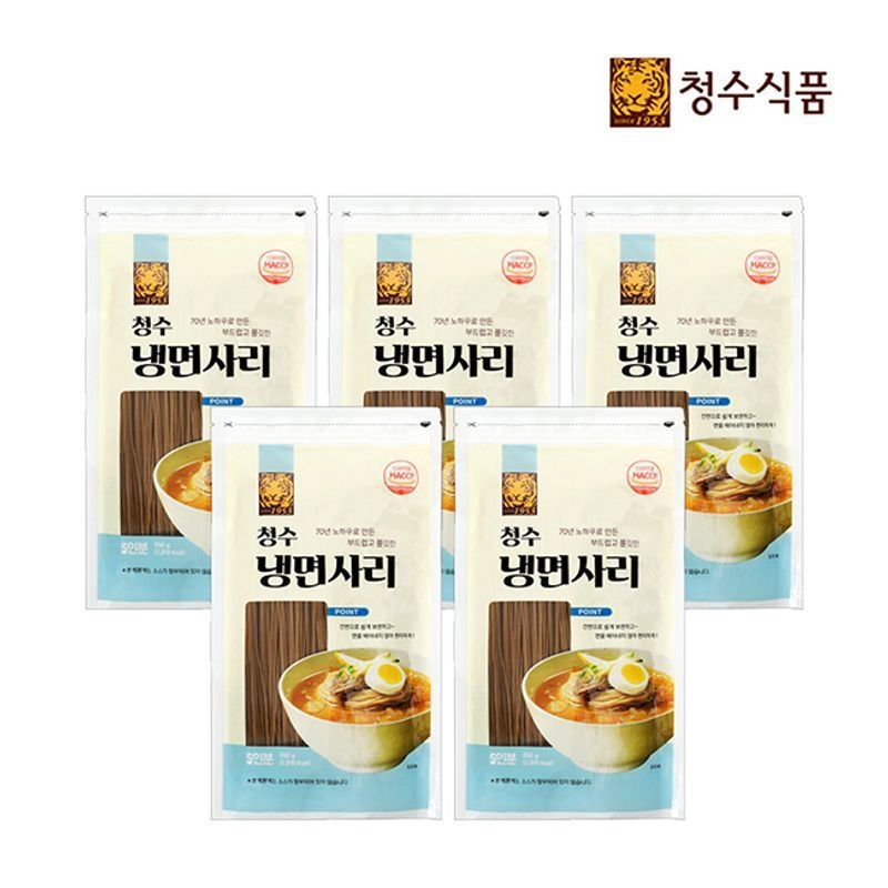 청수식품 청수 냉면사리650g 5팩