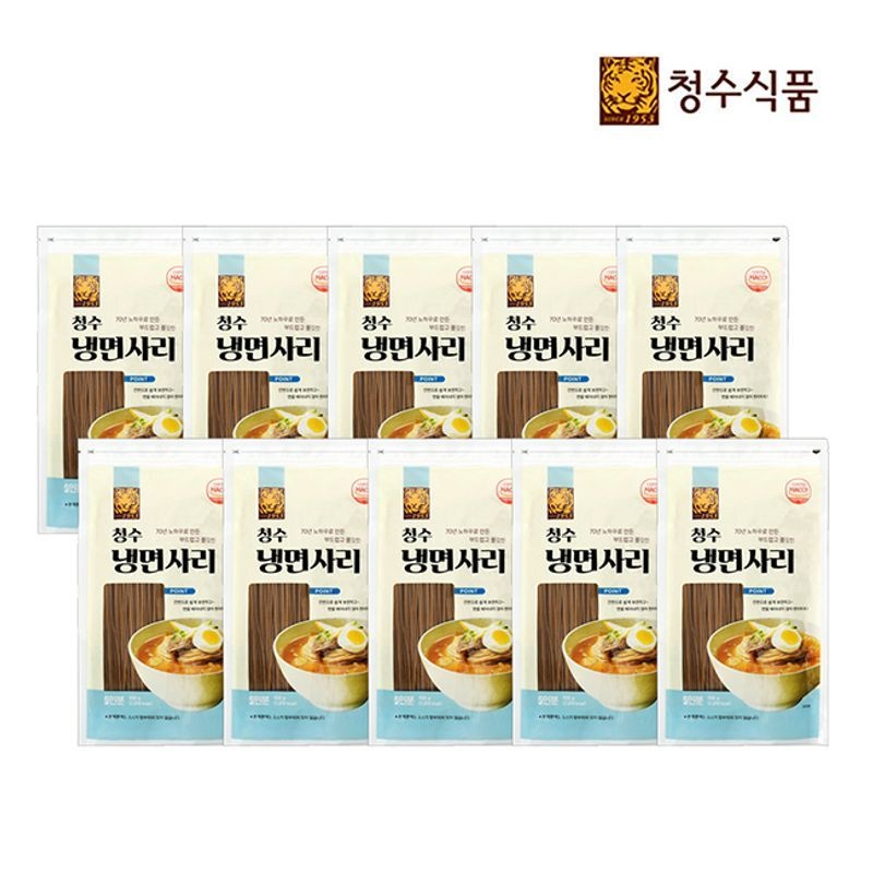청수식품 청수 냉면사리650g 10팩