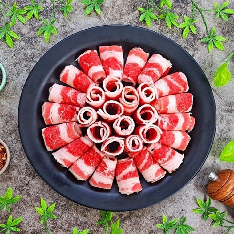 견우푸드 VGD 미국산쇠고기 우삼겹 삼겹양지 구이 통우삼겹 1kg