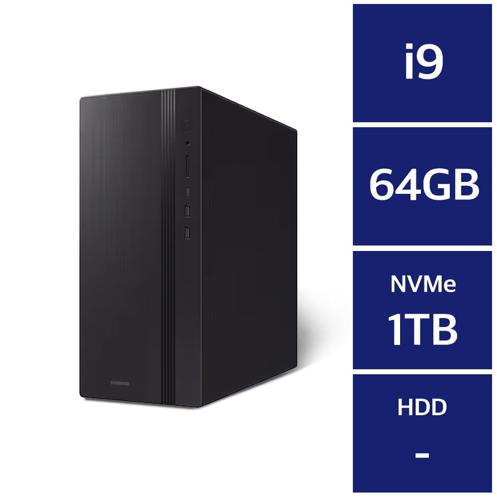 삼성 데스크탑5 DM500TGZ-AD9A Win11 / 64GB 램 / NVMe SSD 1TB / 윈도우11Pro//