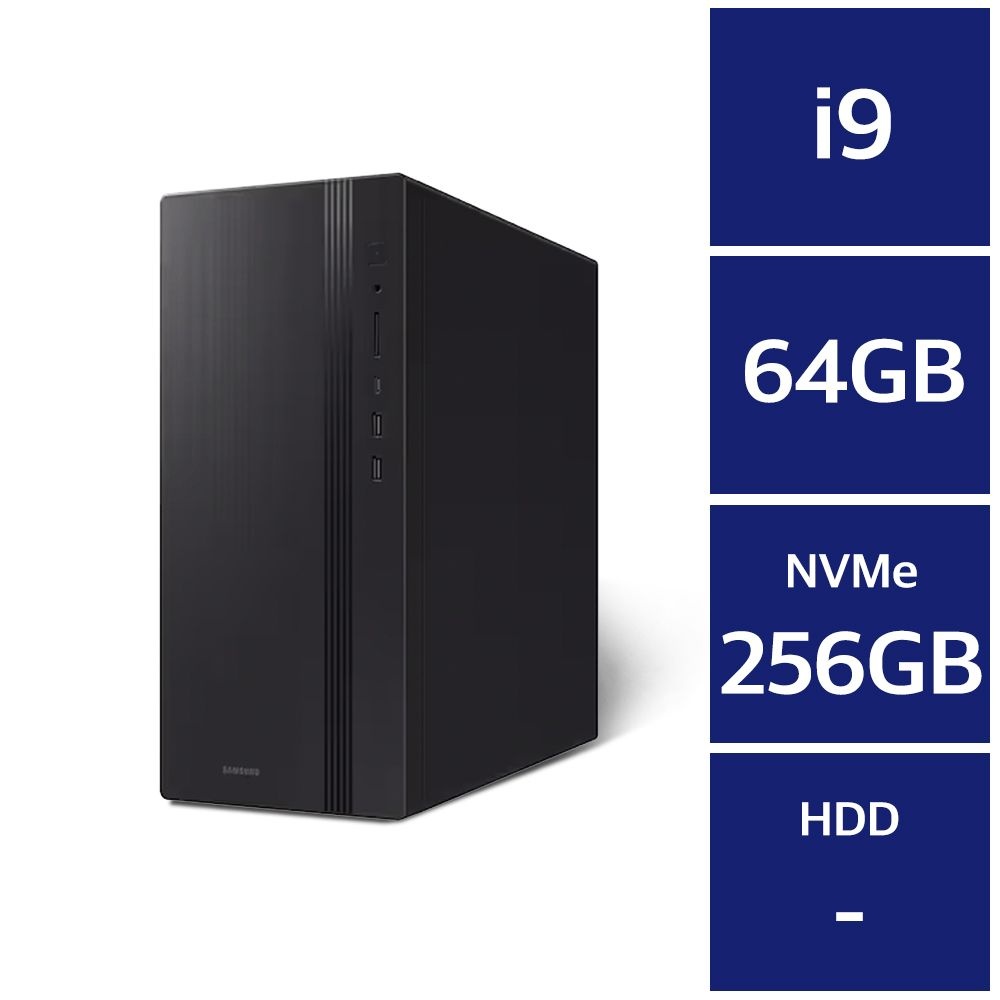 삼성 데스크탑5 DM500TGZ-AD9A Win11 / 64GB 램 / NVMe SSD 256GB / 윈도우11Pro//