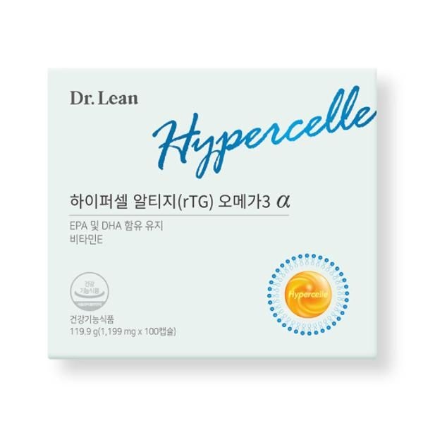 닥터린 하이퍼셀 알티지(rTG) 오메가3 알파 100캡슐, 1개 눈 비타민 초임계알티지