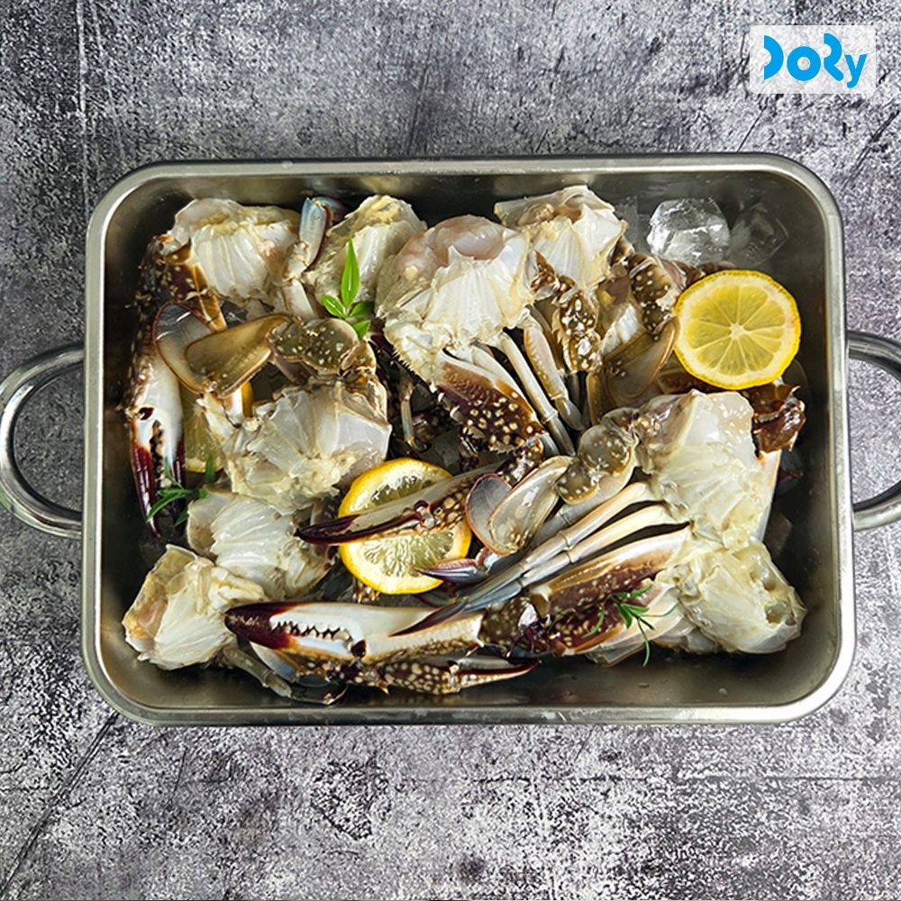 수율 80% 이상 국내산 완전 손질 절단 꽃게 500g 꽃게탕 꽃게무침