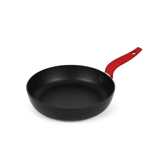 루멘플론 엘레타 레드 인덕션 딥 프라이팬 24cm