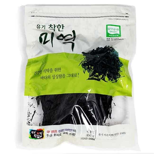 장흥무산김 유기 착한 미역 150g x 1봉