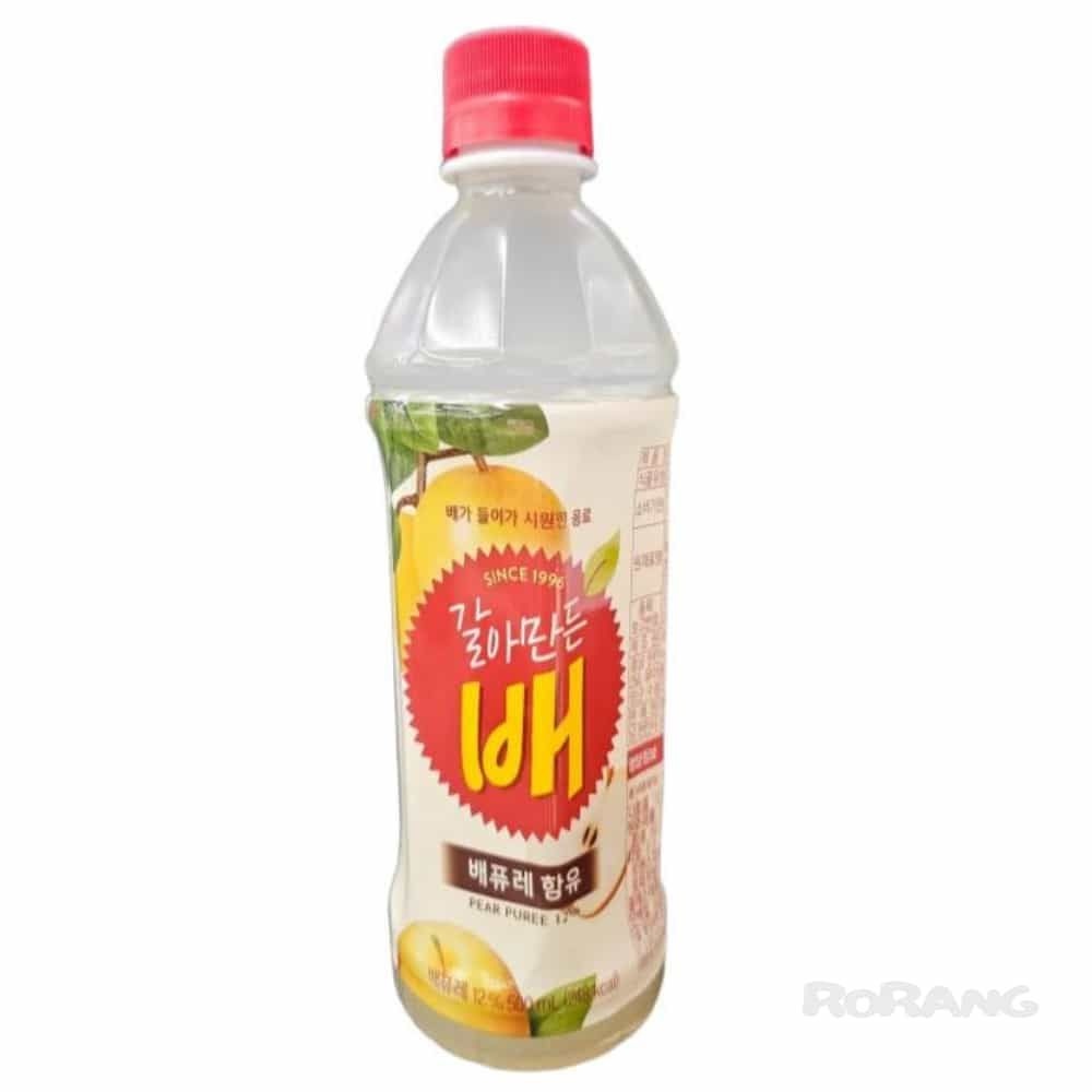 리빙플러스 과일음료 과일주스 과채주스 갈아만든배 500ML (해태) 갈아만든 배 500ml 음료수)