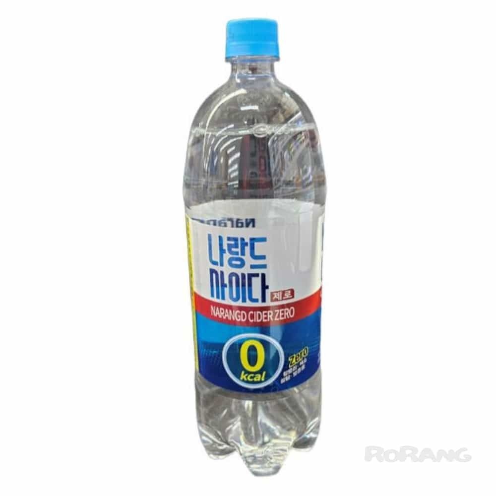 리빙플러스 오피스간식 제로음료 사무실간식음료 나랑드사이다 제로 1.5L 12P