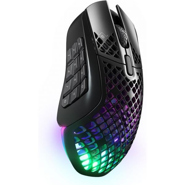 [해외] Steel Series Aerox 9 무선 초경량 게이밍 마우스 18000 CPI TrueMove 공기 광학 센서
