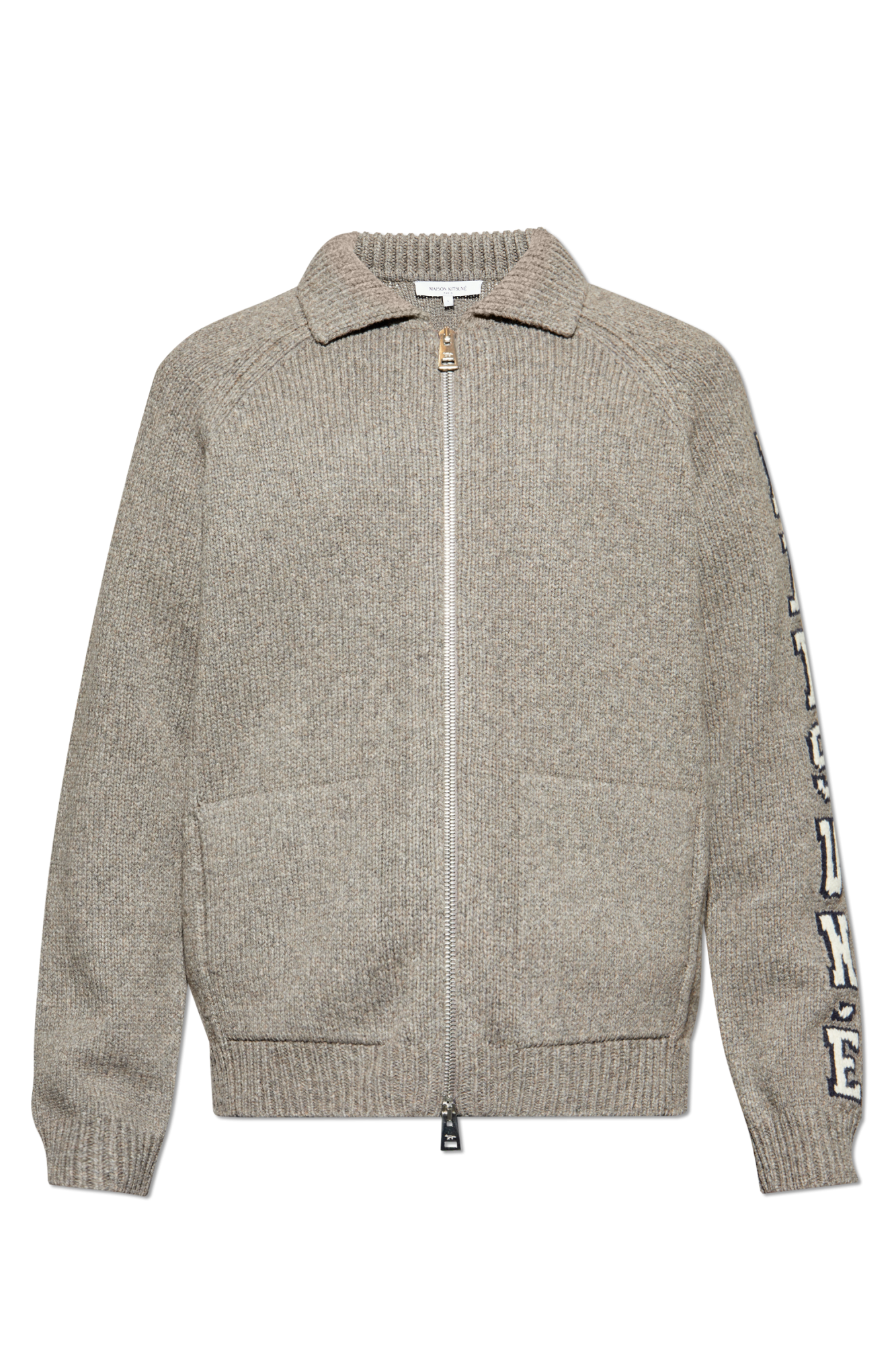 메종키츠네 25FW Maison Kitsune 가디건 with 로고 PM02112KT11500H131