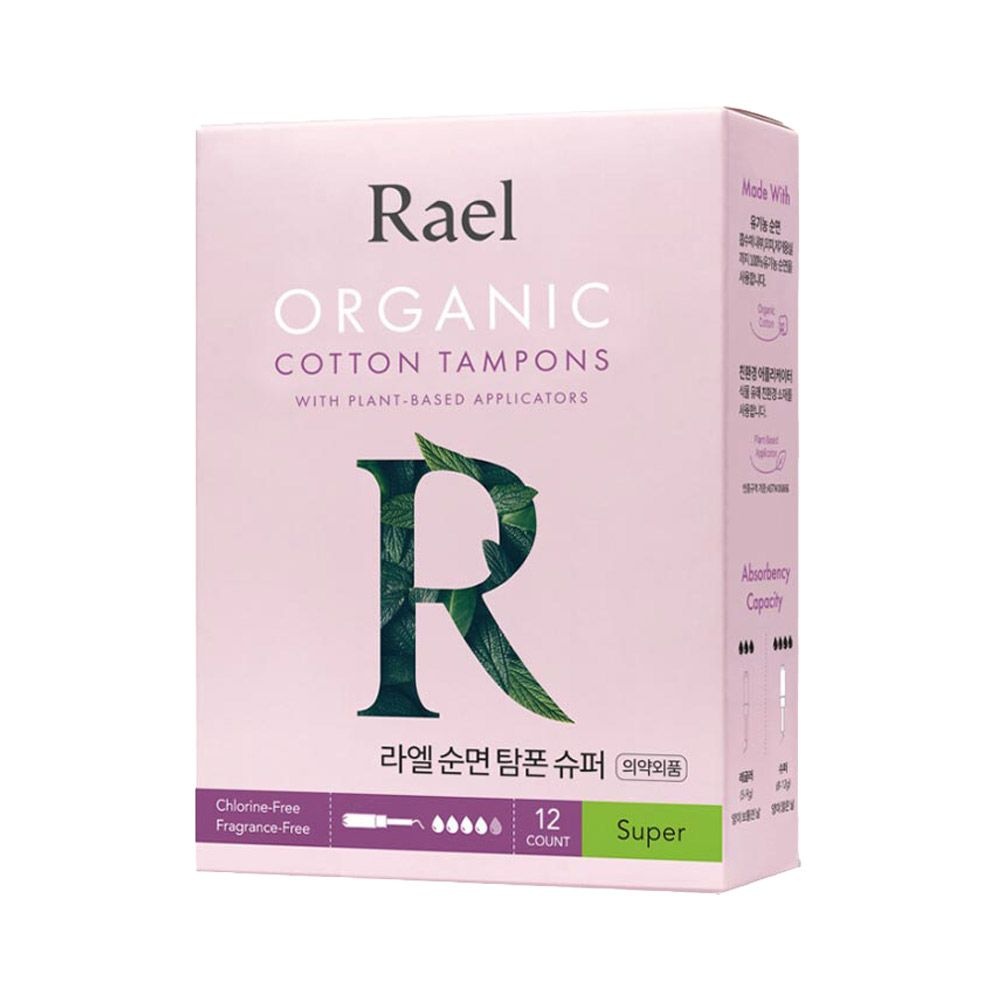[롯데백화점]  라엘 순면 탐폰 수퍼 12P