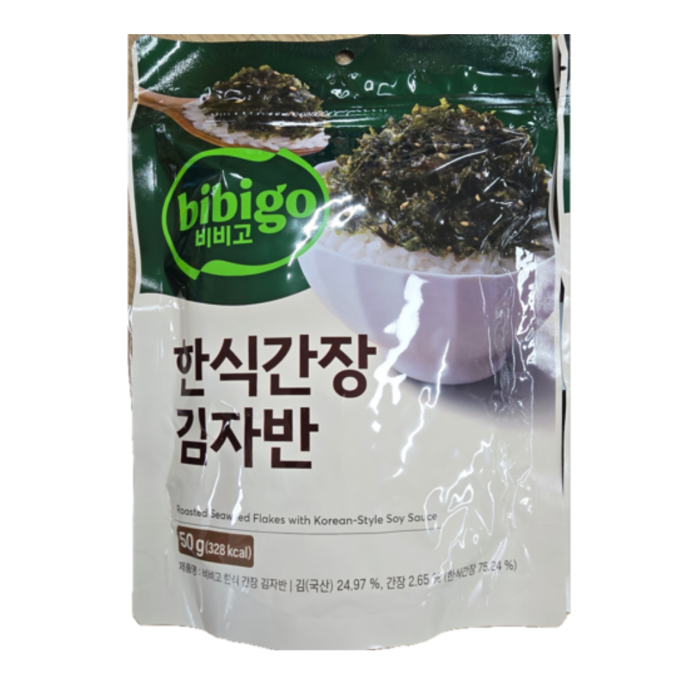 비비고 밥도둑 한식간장 김자반 50g 6개